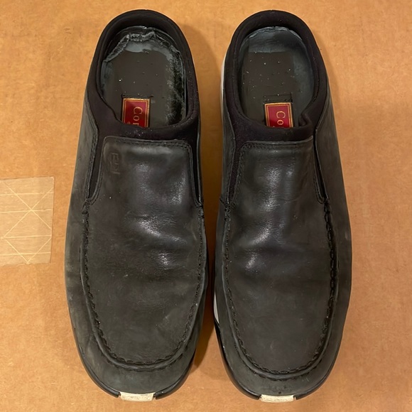 Cole Haan Shoes - COLE HAAN country Leather slide Black sneaker Women 10 Nike air Bottom Clog